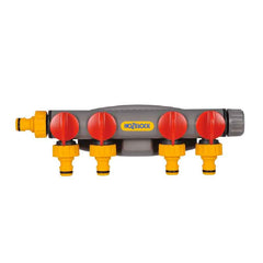 Hozelock 4-Way Tap Connector image 0