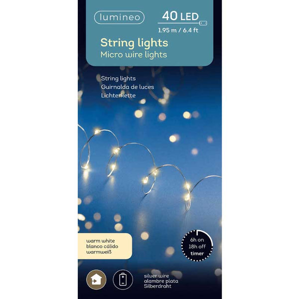 Lumineo Micro Wire String Lights image 14
