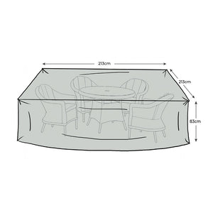 Orchard Life All-Weather Furniture Cover for Bramley 4 Seat Round Dining Set image 0