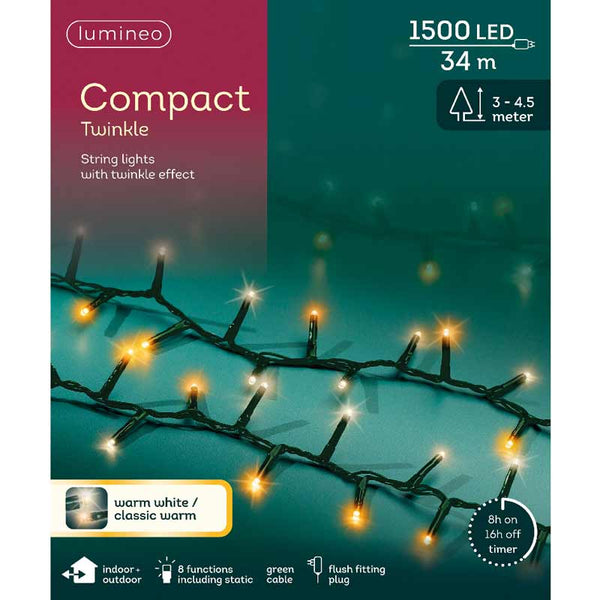 Lumineo Compact Twinkle String Lights image