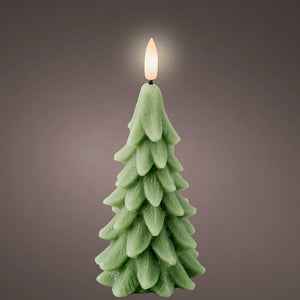 Lumineo Green LED Tree Candle image 3