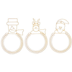Premier Gold Round Card Holder (Assorted Designs) image 0
