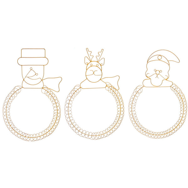 Premier Gold Round Card Holder (Assorted Designs) image 0