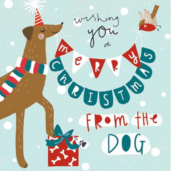 Woodmansterne From The Dog Christmas Card image 0