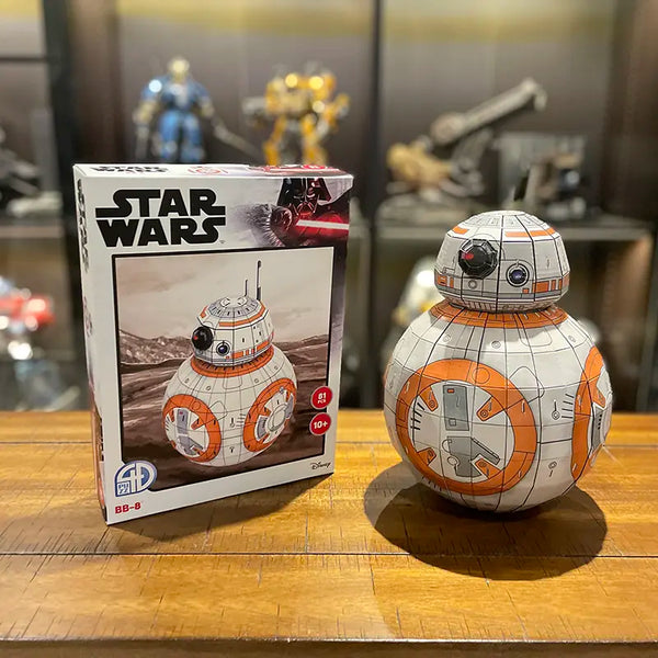 Star Wars BB-8 3d Model Jigsaw Puzzle image 2