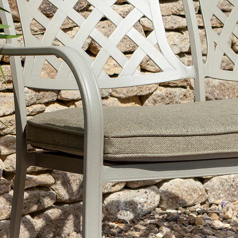 Hartman Berkeley High Back Bench in Maize with Wheatgrass Cushion image 0
