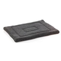 House of Paws Berber Fleece Crate Mat in Grey image 0
