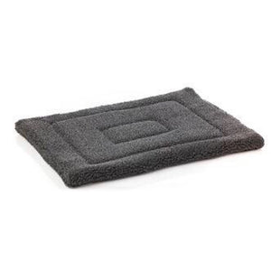 House of Paws Berber Fleece Crate Mat in Grey image 0