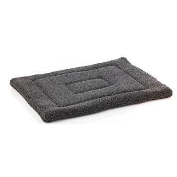 House of Paws Berber Fleece Crate Mat in Grey image 0