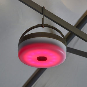 Smart Solar 4-in-1 Portable Parasol String Lights - Warm White & Red image 3