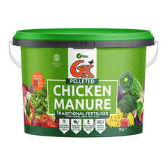 6X Pelleted Chicken Manure (7kg) image 0