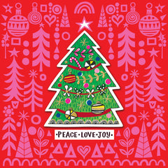 Rachel Ellen Peace Love & Joy Christmas Card image 0