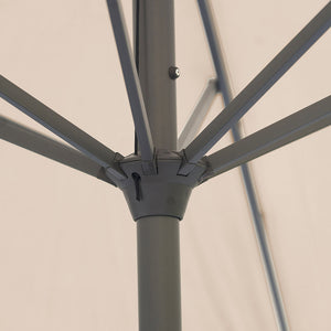 Platinum Riva 3.5m Round Crank Parasol – Taupe image 2