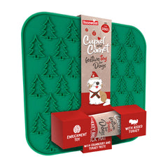 Cupid & Comet Xmas Lickmat With Turkey & Cranberry Paste image 0
