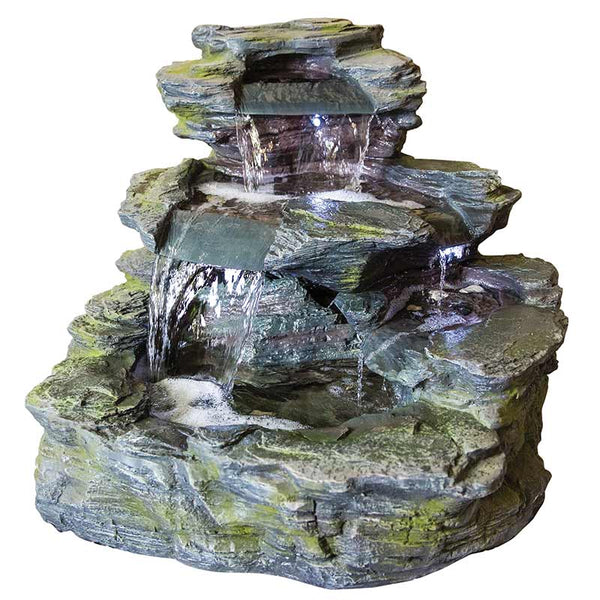 Easy Fountain Garda Falls Water Feature with LED Lights image 1