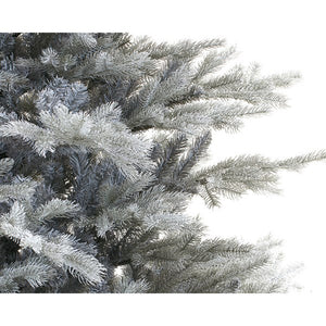Everlands Grey Frosted Grandis Fir Artificial Christmas Tree - 8ft image 3