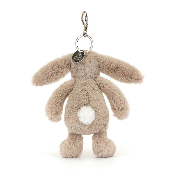 Jellycat Bashful Beige Bunny Bag Charm image 2