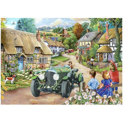 House of Puzzles Vintage Run Big 500 Piece Jigsaw Puzzle image 0