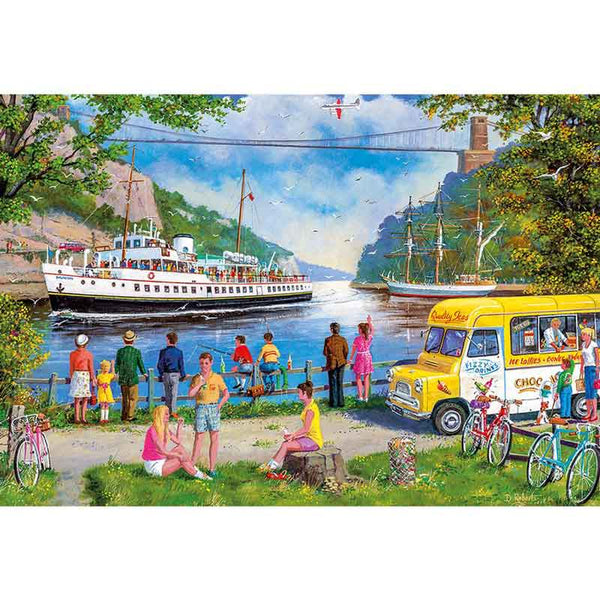 Gibsons Clifton Bridge, Bristol 500 Piece Jigsaw Puzzle image 0