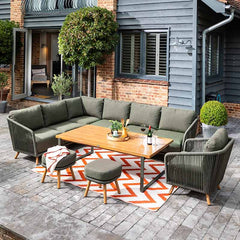 Hartman Eden L-Shaped Corner Sofa Set with Rectangular Table image 0