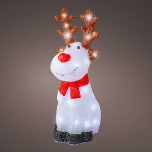 Lumineo LED Acrylic Smiling Reindeer image 2