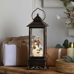 Festive Snowman Scene Water Spinner image 0