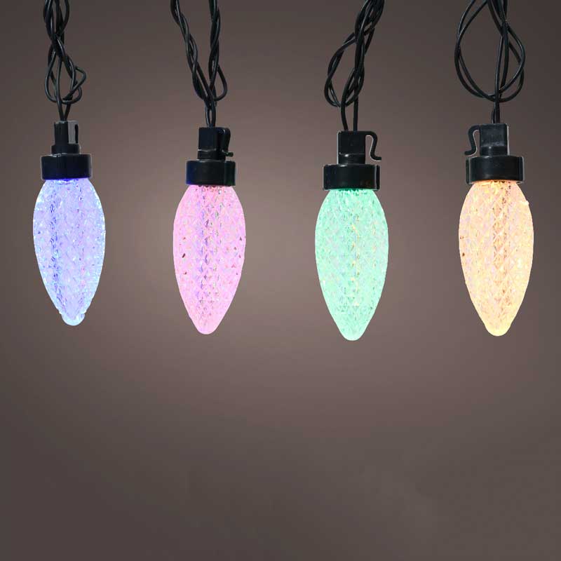 Lumineo 20 LED Colour Switch Party Lights - Multi / Warm White image 0