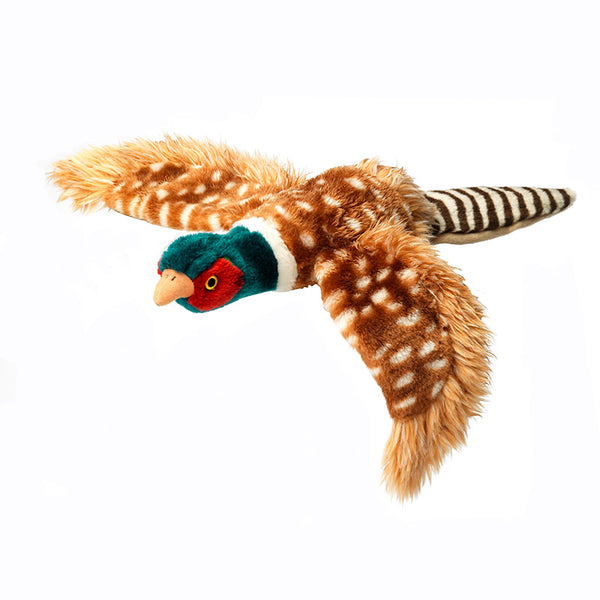 House of Paws Plush Pheasant Dog Toy image 0