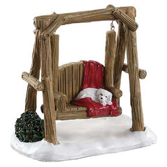 Lemax Rustic Log Swing image 0