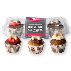 Barking Bakery Trio of Mini Iced Woofins image 0