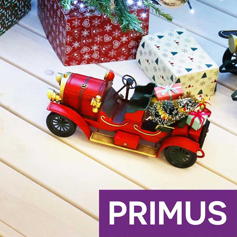 Primus LED Vintage Christmas Convertible Car image 0