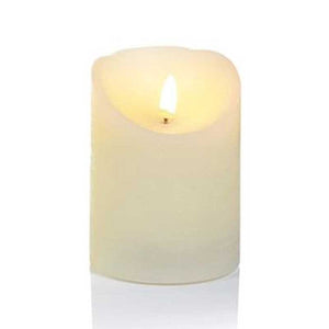 Premier Battery-Operated Cream FLIKABRIGHTS Candle with Timer image 1