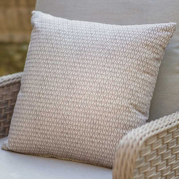 Bramblecrest Square Scatter Cushion, 45 x 45cm - Mocha Textured image 0