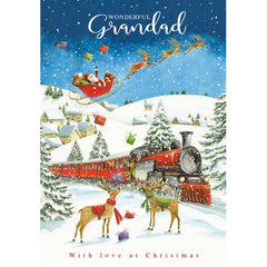 Woodmansterne Wonderful Grandad Christmas Card image 0