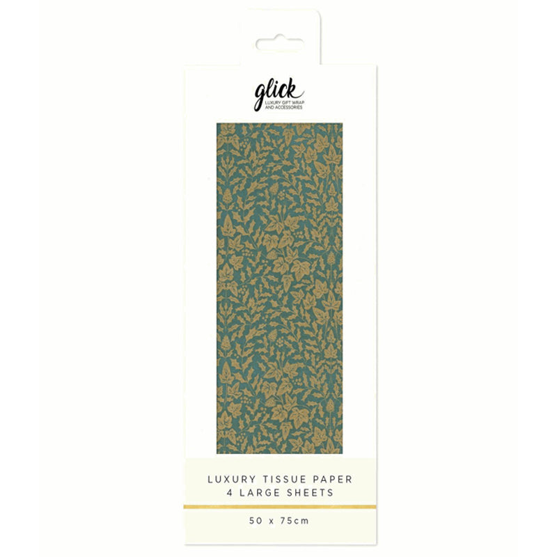 Glick Christmas Baroque Luxury Tissue Paper (Pack of 4) image 0