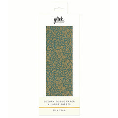 Glick Christmas Baroque Luxury Tissue Paper (Pack of 4) image 0