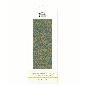 Glick Christmas Baroque Luxury Tissue Paper (Pack of 4) image 0
