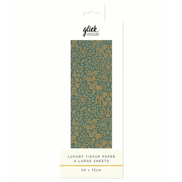 Glick Christmas Baroque Luxury Tissue Paper (Pack of 4) image 0