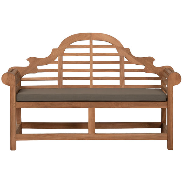 Bramblecrest Lutyens Garden Bench Cushion - Taupe image 2