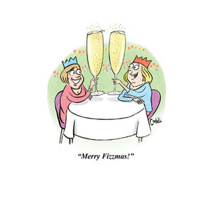 Woodmansterne Cheers! Christmas Card image 0