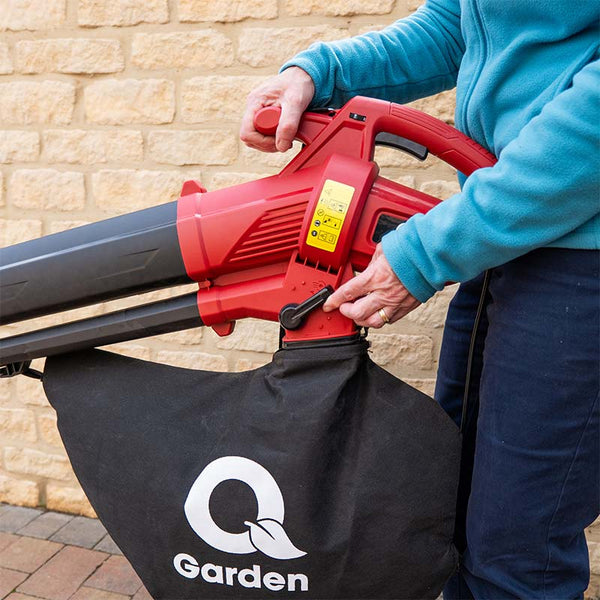 Q Garden Leaf Blower & Vacuum Shredder, 167mph 3000W image 3