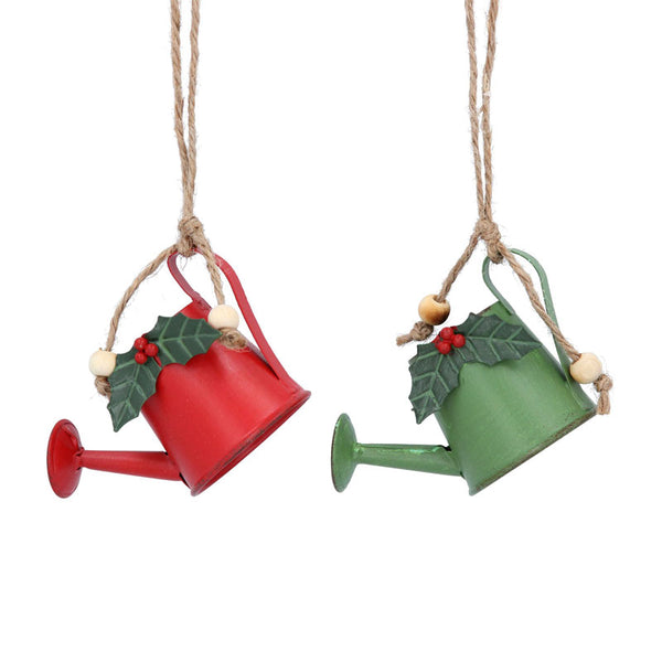 Gisela Graham Tin Watering Can (Assorted Designs) image 0