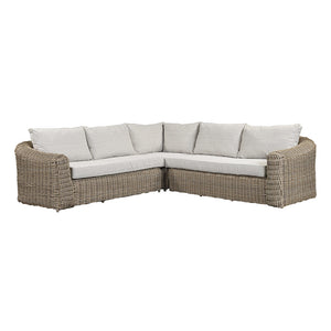 Orchard Life Morello Modular Corner Sofa Set – Oatmeal Weave (Seats 5) image 11