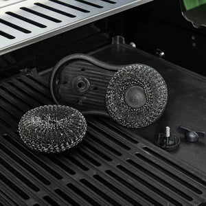 Grillstream Barbecue Scouring Brush Replacement Heads (Pack of 3) image 2