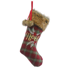 Festive Tartan Stocking image 0