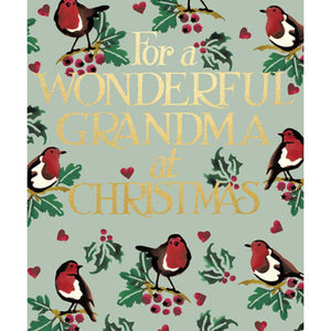 Woodmansterne Wonderful Grandma Christmas Card image 0