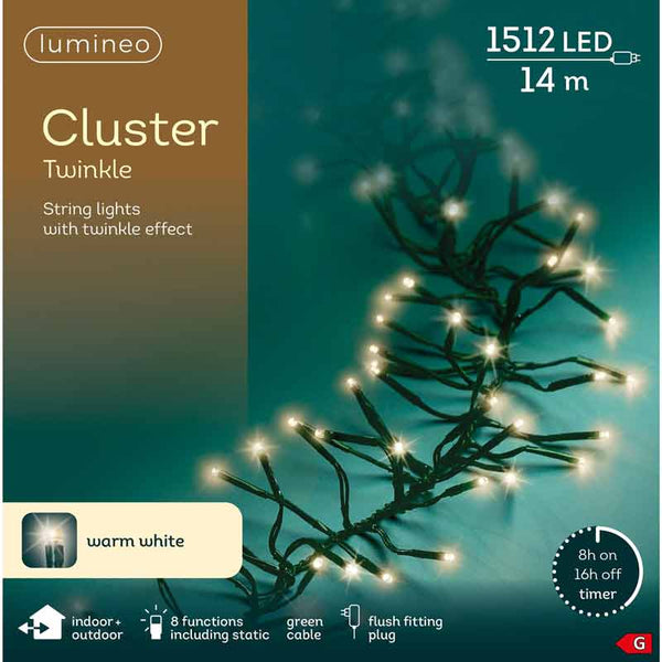 Lumineo Cluster Twinkle String Lights image 25