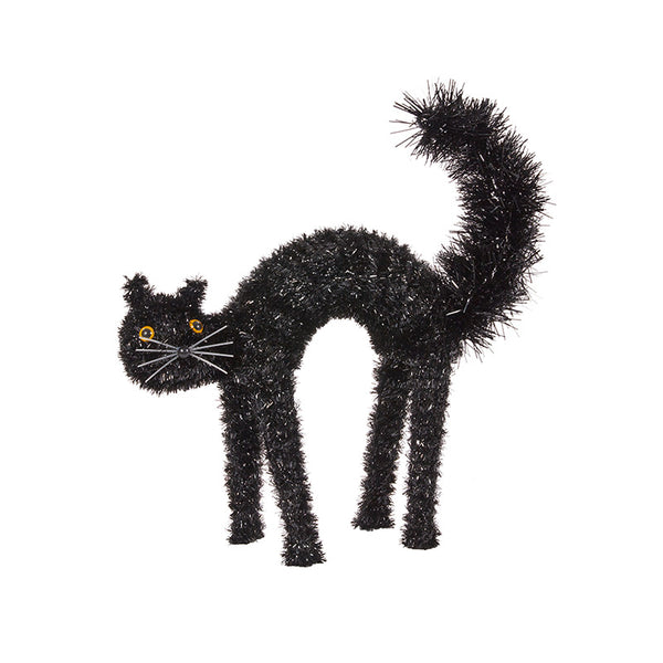 Scaredy-Cat Halloween Tinsel Indoor Decoration image 1
