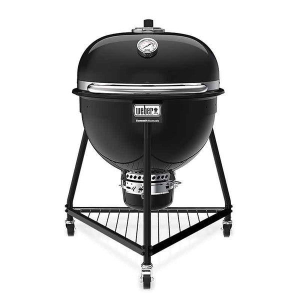 Weber Summit Kamado E6 Charcoal Barbecue Black, 61cm image 6