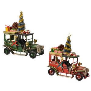 Decoris Iron Car with Pinecone (Assorted Designs) image 0
